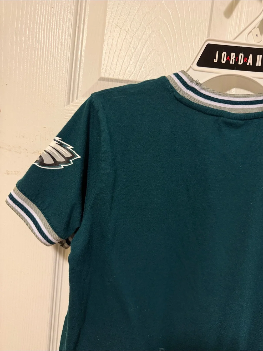eagles jersey like T-shirt PLUS more! 8-10/12 and all black gap sweatsuit